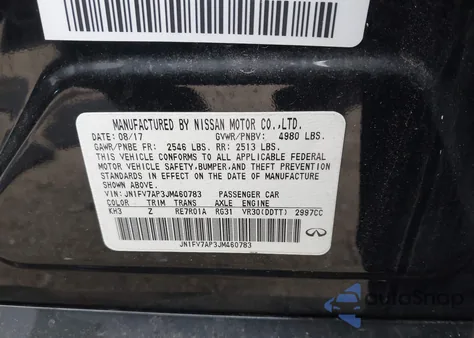 2018 Infiniti Q50 3.0T Red Sport 400 from USA, damaged, VIN JN1FV7AP3JM460783